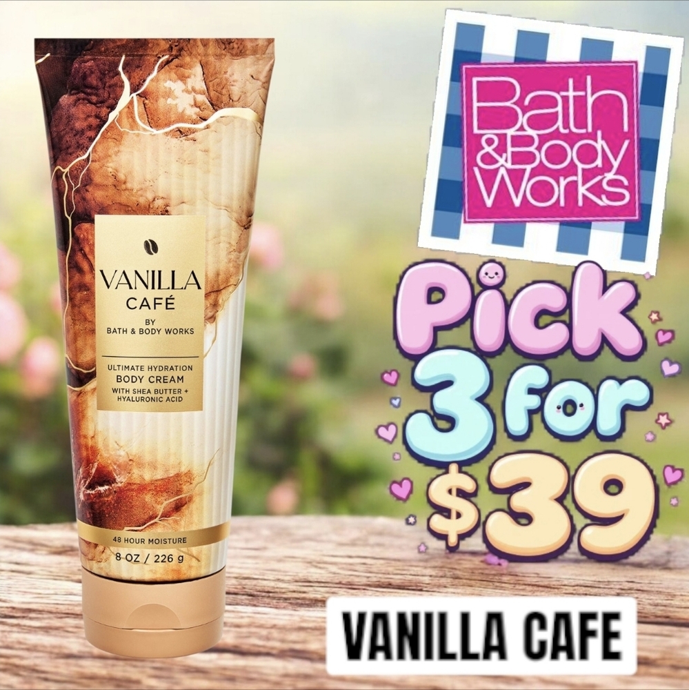 Bath And Body Works Vanilla Cafe Body Cream